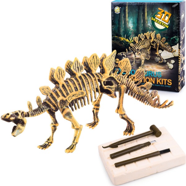 DINOSAUR EXCAVATION KITS_Stegosaurus NO.504 공룡화석발굴 과학키트 DIY조립상품