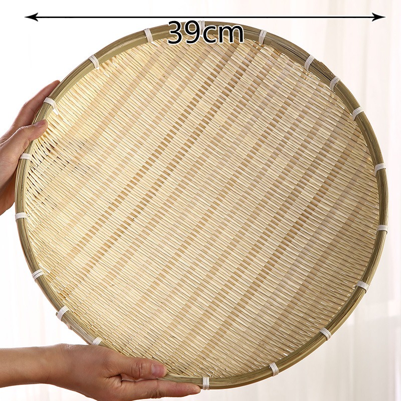 전통 대나무 소쿠리 원형 [39cm]