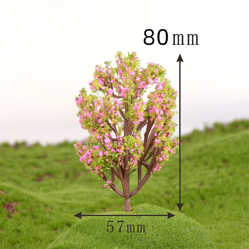 미니어처 나무 C0552 초록분홍잎나무 대