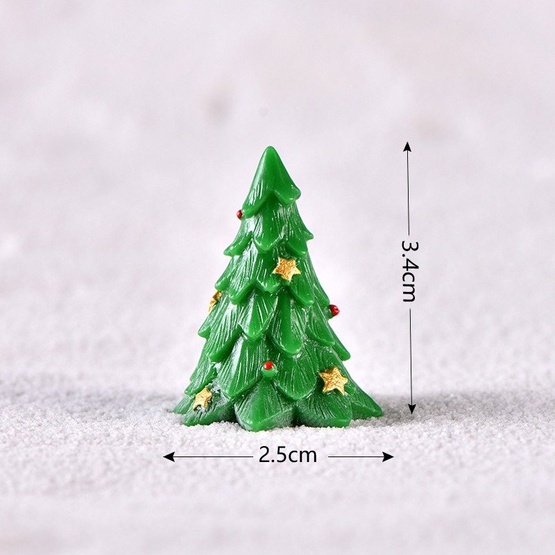 미니어처 크리스마스 트리 2.5*3.4cm [MI1952-9]