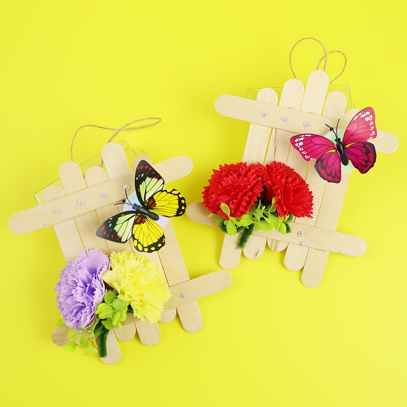사랑의 나비와 카네이션 LED 걸이 [2색 택1] DIY 패키지